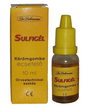 Dr. Debreceni sulfigél körömgomba ecsetelő 10 ml