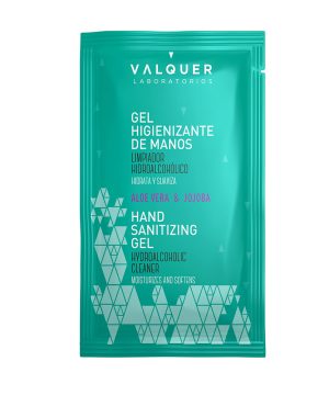 VALQUER Kéztisztító gél utazáshoz 10db x 10ml