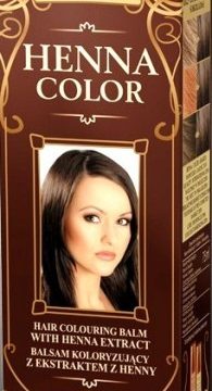 Henna Color szinező hajbalzsam nr 115 csokoládé barna 75 ml