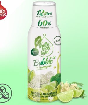 FruttaMax bubble12 bodza-lime-menta light 500 ml