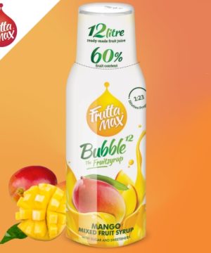 FruttaMax Bubble12 mangó gyümölcsszörp 500 ml