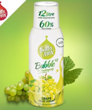 FruttaMax Bubble12 szőlő gyümölcsszörp 500 ml