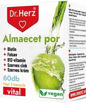 Dr. Herz almaecet por+biotin+folsav kapszula 60 db