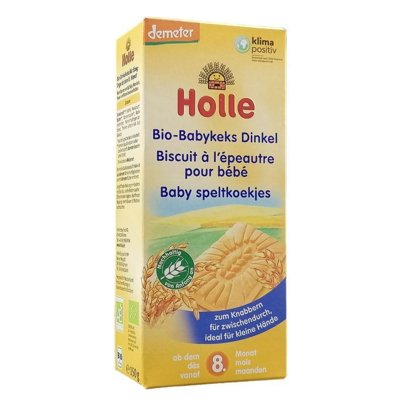 Holle bio tönkölyös babakeksz 150 g