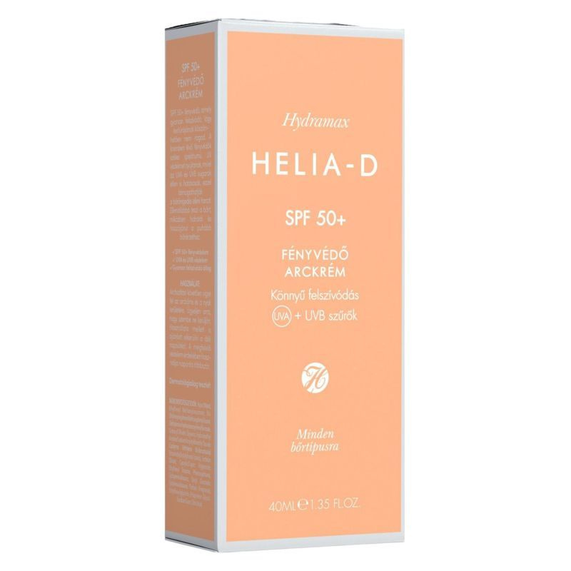 Helia-D hydramax spf50+fényvédő arckrém 40 ml