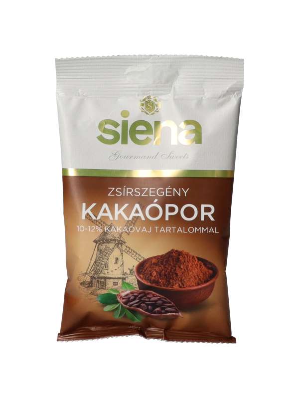 Siena 10-12% zsírszegény kakaópor 75 g