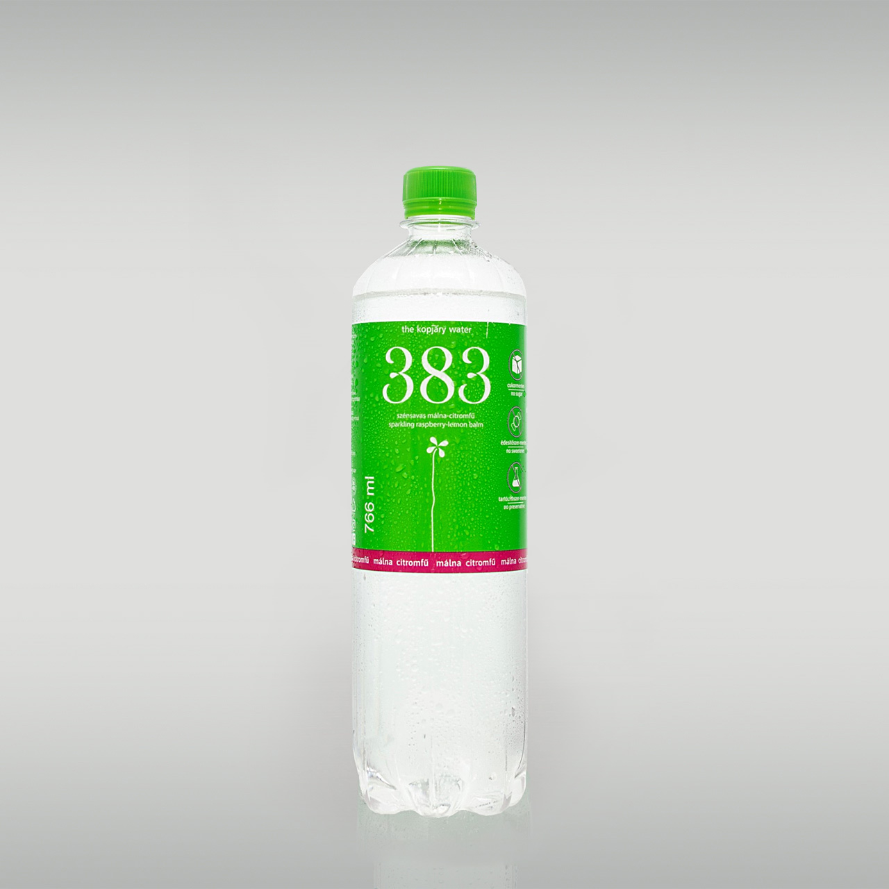 383 the kopjary water szénsavas málna-citrom 766 ml
