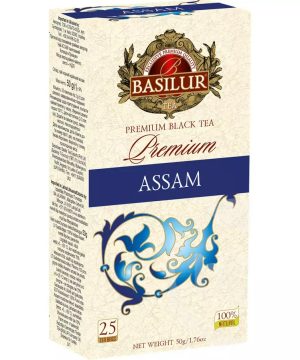 Basilur premium assam fekete tea 25 filter 50 g