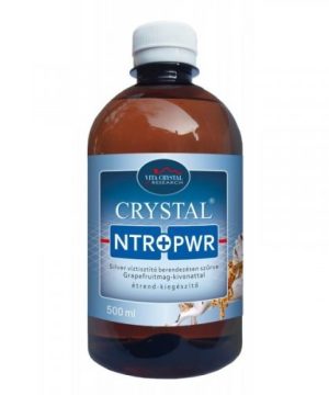 Crystal silver natur power étrend-kiegészítő ital 500 ml