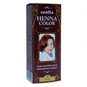 Henna Color szinező hajbalzsam nr 12 meggyvörös 75 ml