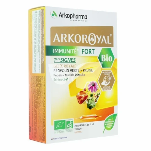 Arkoroyal bio immunité forte ampulla 20 db