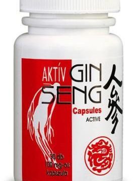 Bioextra aktív ginseng kapszula tégelyes 30 db