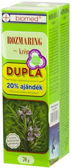 Biomed rozmaring krém dupla 140 g