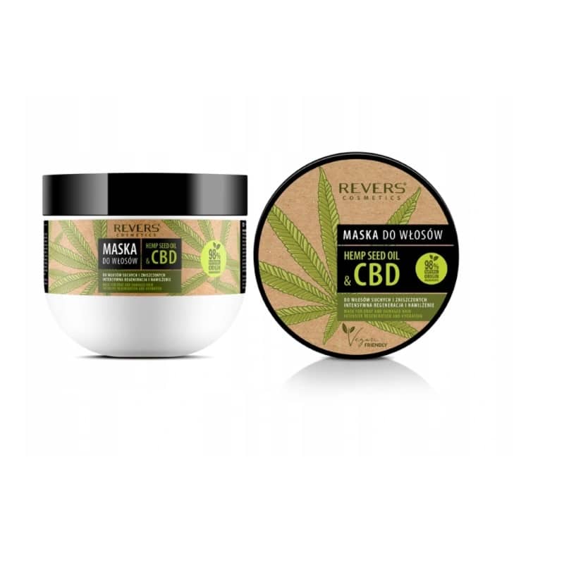 Revers cbd kendermag olajos vegán hajpakolás regeneráló 250 ml