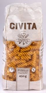 Civita kukoricatészta fusilli 450 g