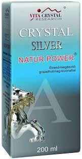 Crystal silver natur power étrend-kiegészítő ital 200 ml