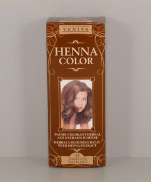 Henna Color szinező hajbalzsam nr 13 mogyoróbarna 75 ml