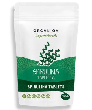 Organiqa bio spirulina tabletta 250 db