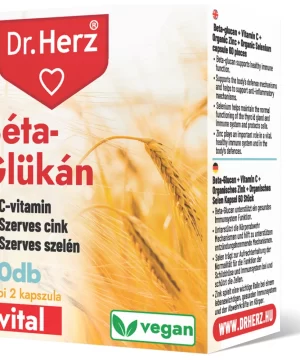 Dr.herz béta-glükán+szerves cink