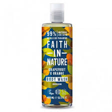 Faith In nature tusfürdo grapefruit-narancs 400 ml