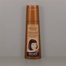 Henna Color hajsampon barna és piros árnyalatú hajra 250 ml