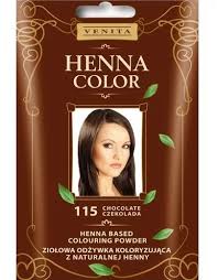 Henna Color hajszinezőpor nr 115 csokoládé barna 25 g