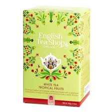 Ets 20 bio trópusi gyümölcsös fehér tea 40 g