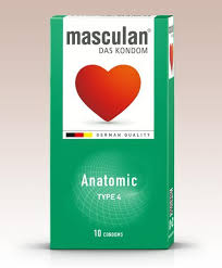 Óvszer masculan 4-es anatómiailag formált 10 db