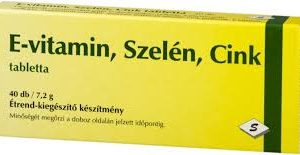 Selenium e-vitamin szelén cink tabletta 40 db