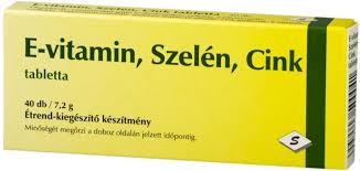 Selenium e-vitamin szelén cink tabletta 40 db