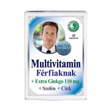 Dr. chen multivitamin férfiaknak + extra gingko 30 db