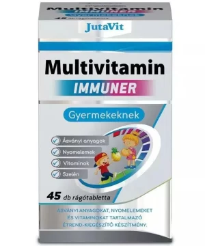 Jutavit multivitamin immunkomplex gyerekeknek probiotikus 45 db