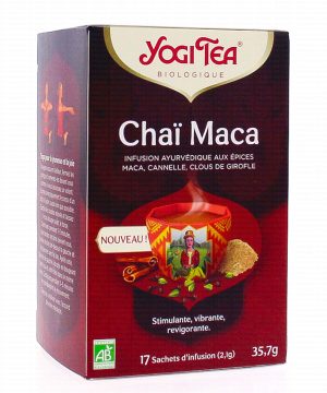 Yogi bio tea maca chai 17x2