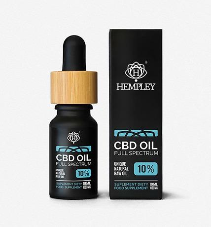 Hempley cbd olaj 10% 10 ml