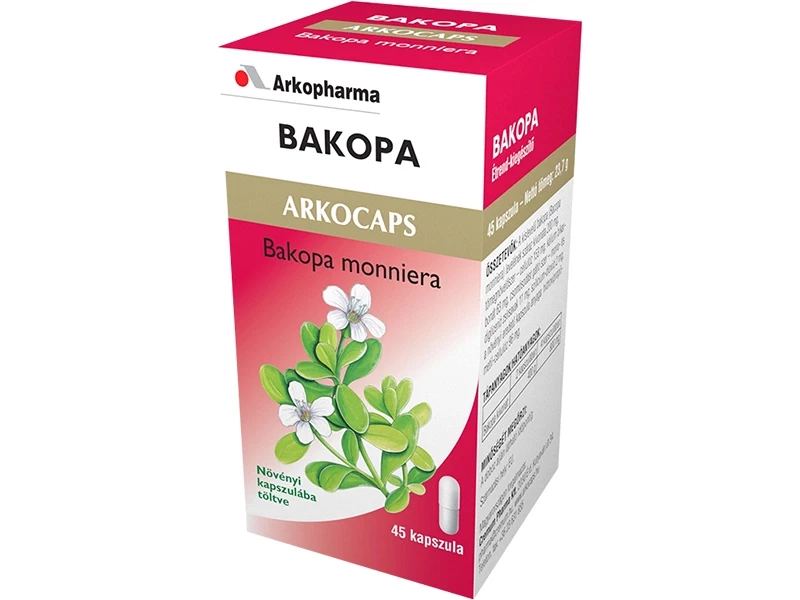 Arkocaps bakopa kapszula 45 db