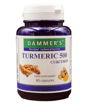 Dammer s kurkuma kapszula 500mg 80 db
