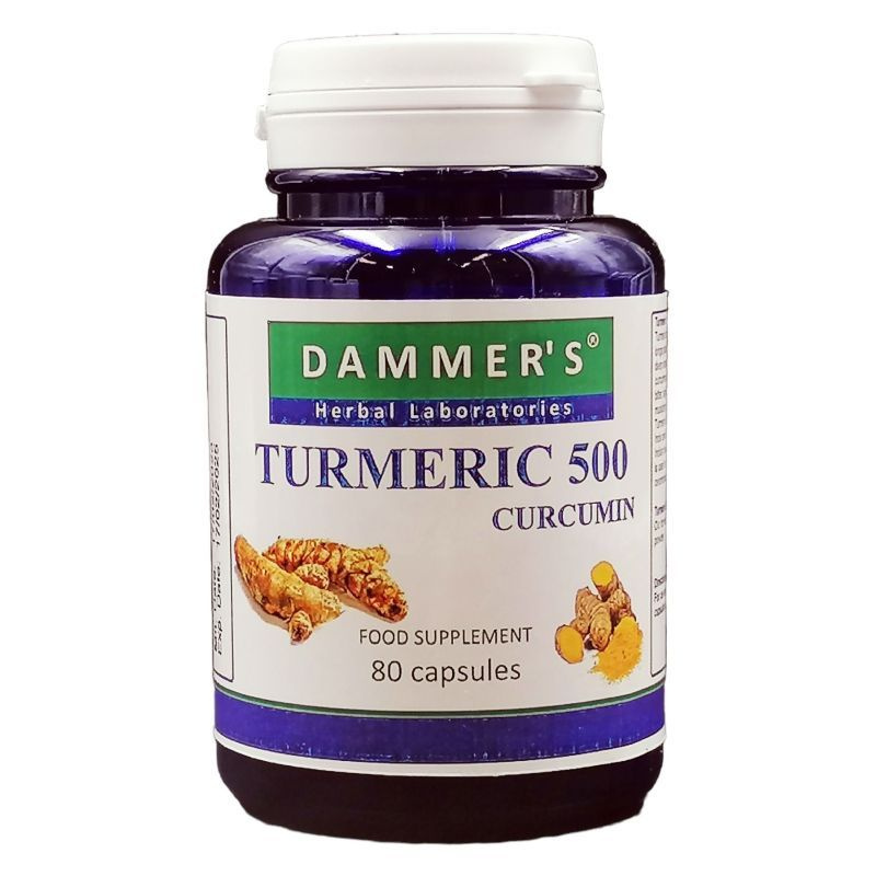 Dammer s kurkuma kapszula 500mg 80 db