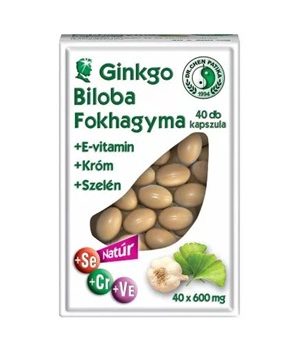 Dr. chen ginkgo biloba garlic kapszula 40 db