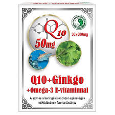 Dr. chen q10+ginkgo+omega3 kapszula 30 db
