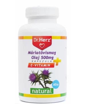 Dr. herz máriatövismag olaj 500mg kapszula 60 db