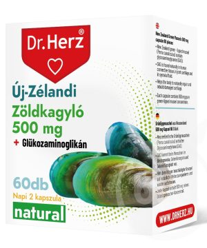 Dr. herz zöldkagyló kivonat 500mg kapszula 60 db