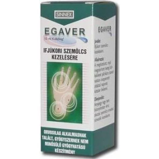 Egaver szemölcsirtó ecsetelő 10 g