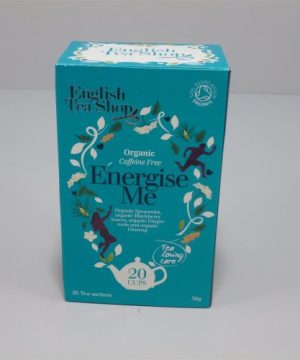 Ets wellness bio tea energise me koffein mentes 20x1.5g 30 g