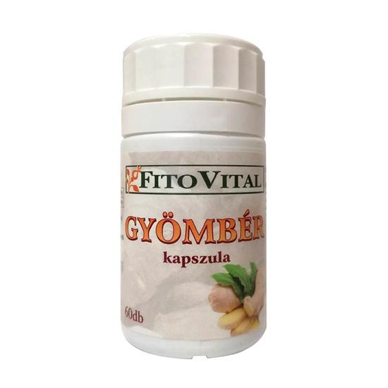Fitovital gyömbér kapszula 60 db