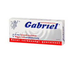 Gabriel terhességi teszt 1 db
