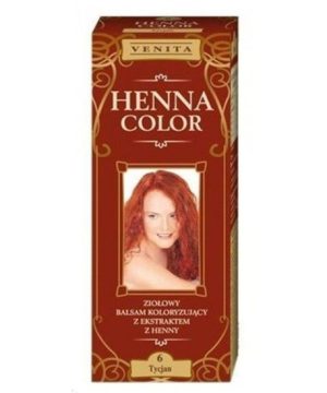 Henna Color szinező hajbalzsam nr 6 tizian 75 ml