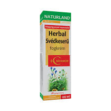 Naturland svédkeserü fogkrém+c vitamin 100 ml