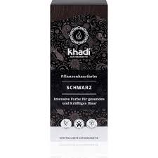 Khadi bio hajfesték por fekete 100 g