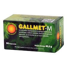 Gallmet-M-90 gyógynövény kapszula 90 db
