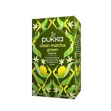 Pukka organic matcha green bio zöld tea citrommal 20x1
